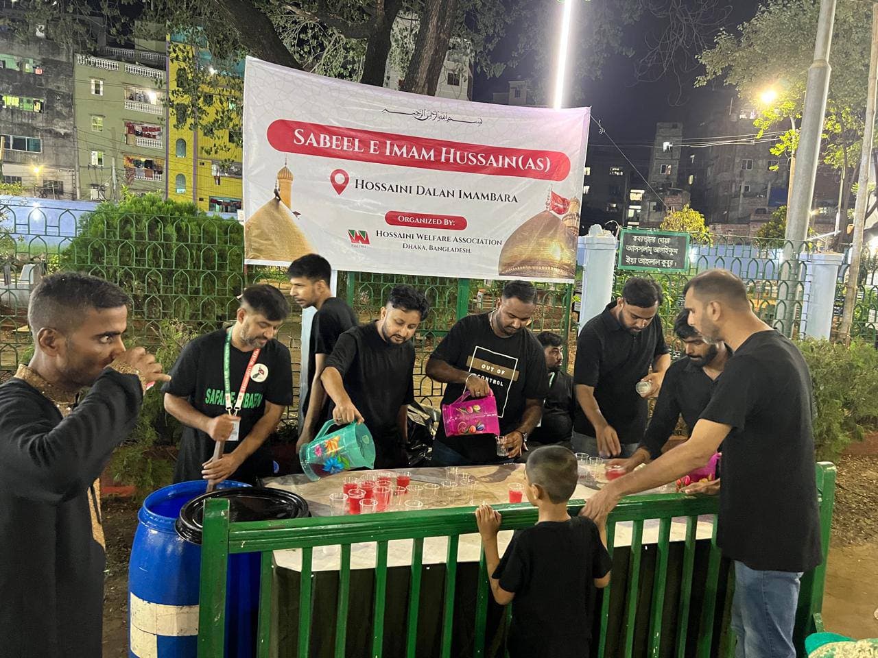 Water & Meal Distribution